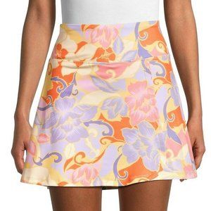 Nanette Lepore A-line Women's Mini Skirt color: Bloom mrsp $58